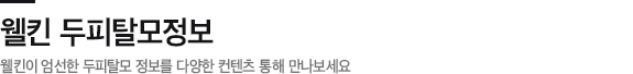 웰킨 두피탈모정보